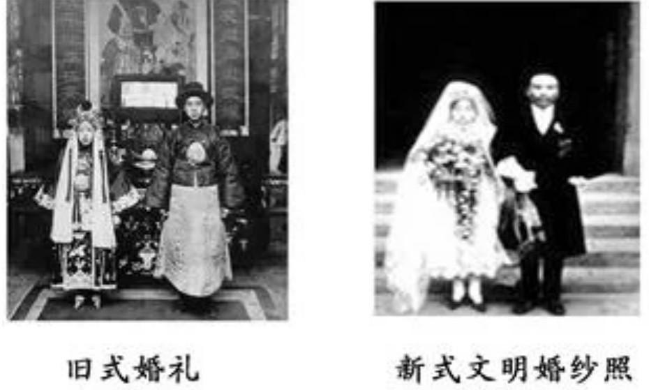 ​广州民间的旧式婚礼顺序大约是这样进行的：